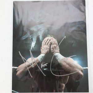 Matt Cross Wrestling Is Forever Autograph 8x10 WWE ROH Lucha